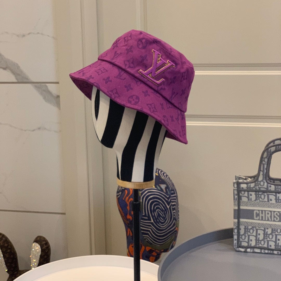 Tunde Store Louis Vuitton Vibrant Purple Monogram Bucket Hat
