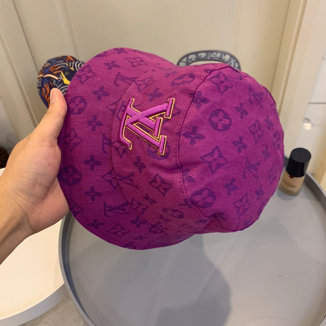 Tunde Store Louis Vuitton Vibrant Purple Monogram Bucket Hat