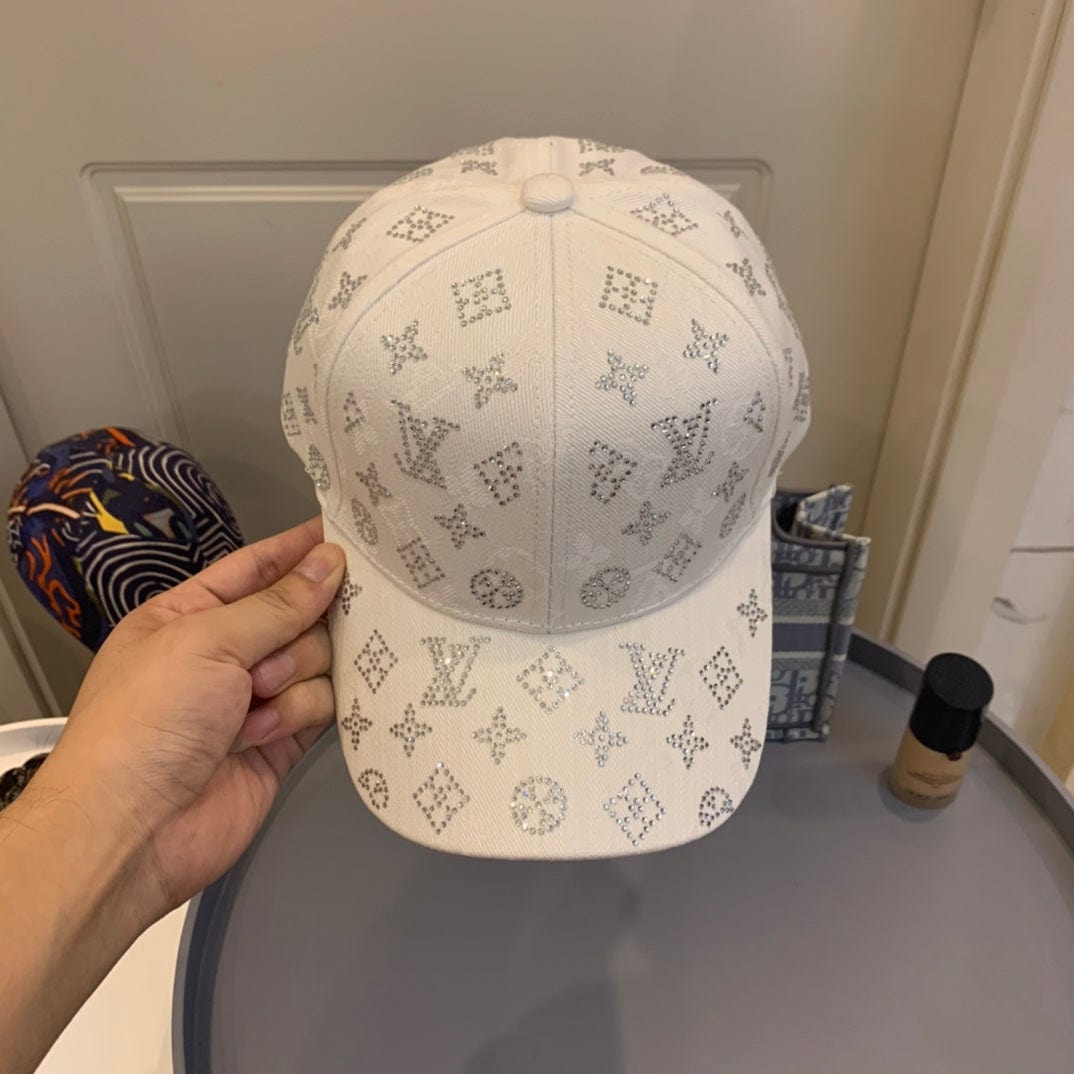 Tunde Store Louis Vuitton White Monogram Baseball Cap