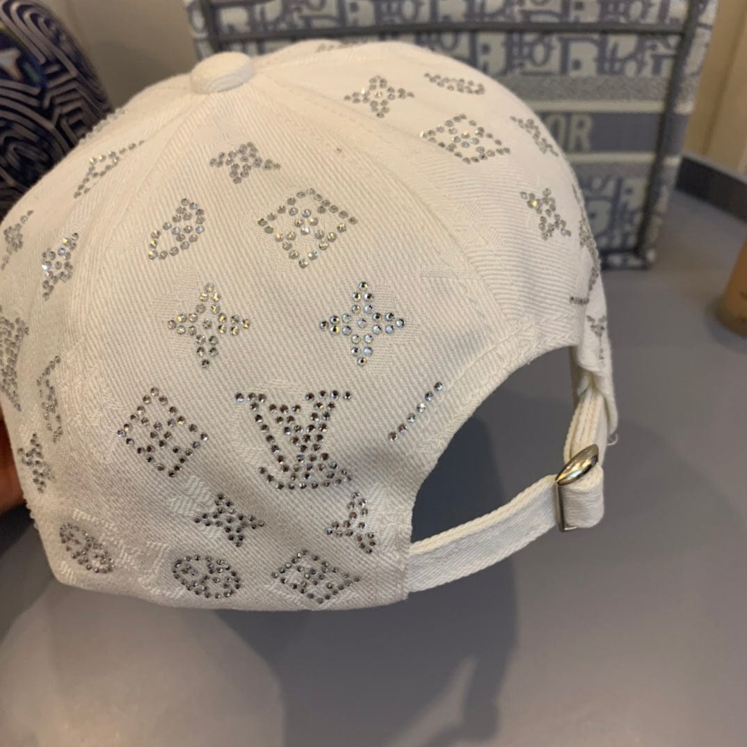 Tunde Store Louis Vuitton White Monogram Baseball Cap