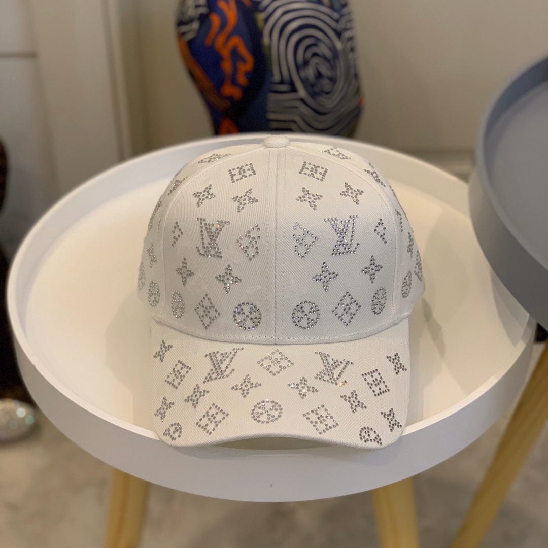 Tunde Store Louis Vuitton White Monogram Baseball Cap