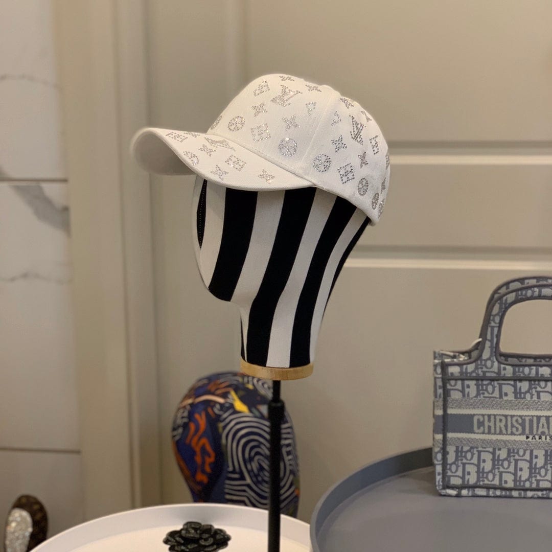 Tunde Store Louis Vuitton White Monogram Baseball Cap