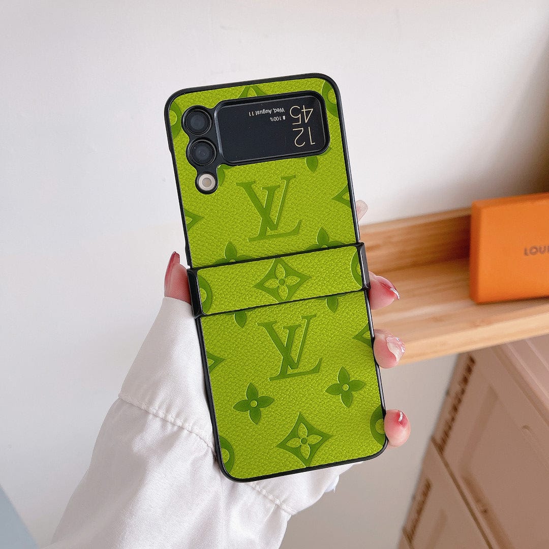 Tunde Store Louis Vuitton Z Flip Phone Case with Finger Strap | Stylish Grip