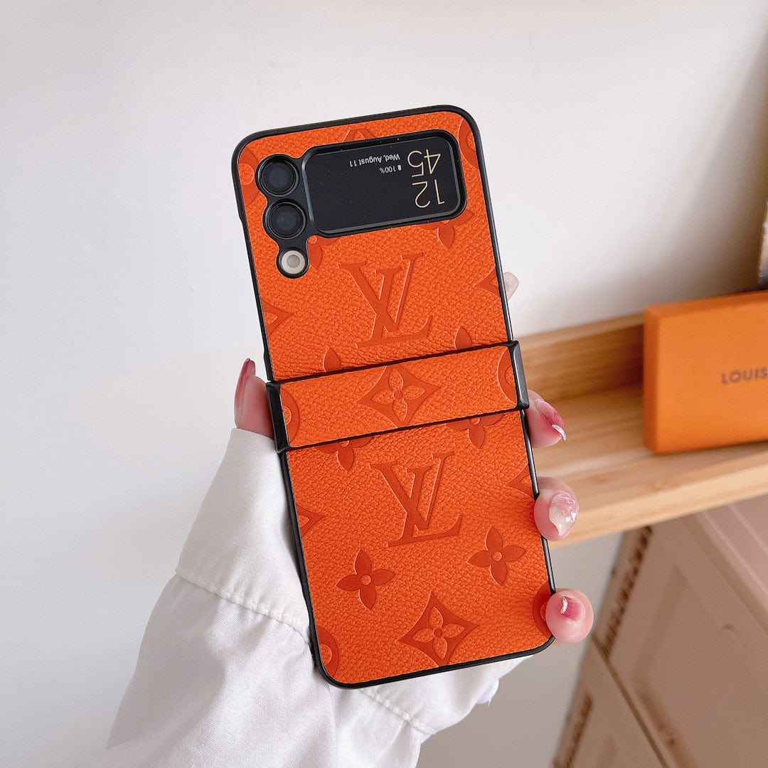 Tunde Store Louis Vuitton Z Flip Phone Case with Finger Strap | Stylish Grip