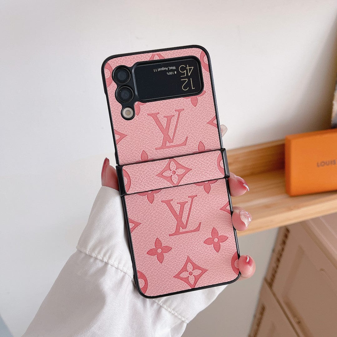 Tunde Store Louis Vuitton Z Flip Phone Case with Finger Strap | Stylish Grip