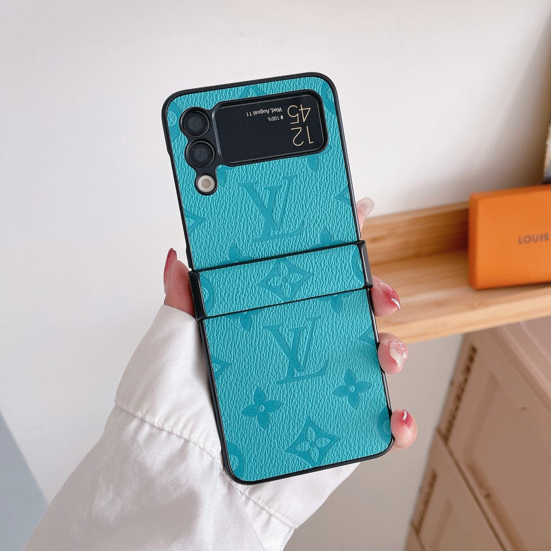 Tunde Store Louis Vuitton Z Flip Phone Case with Finger Strap | Stylish Grip