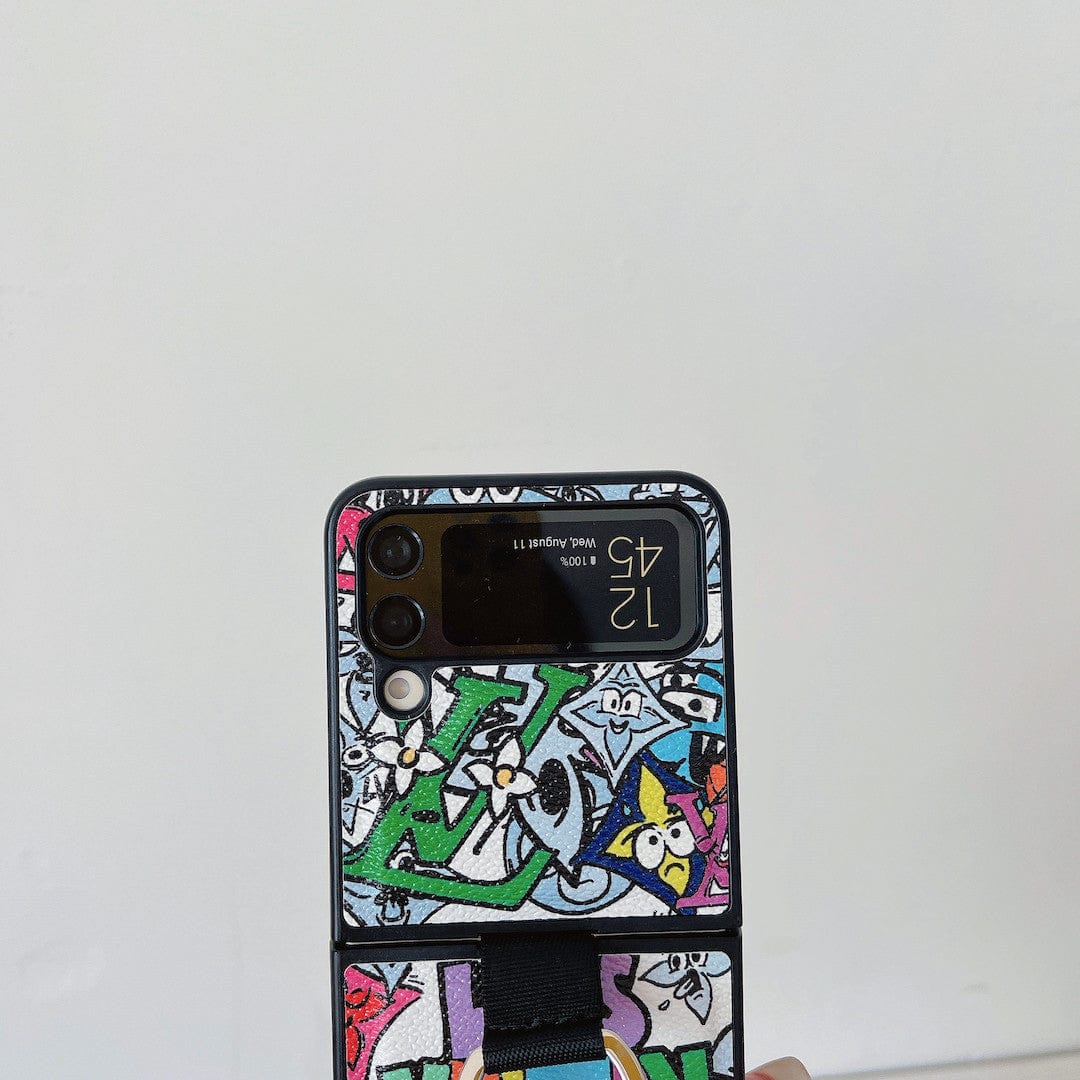Tunde Store Louis Vuitton Z Flip Phone Cases with Ring Holder | Artistic Styles