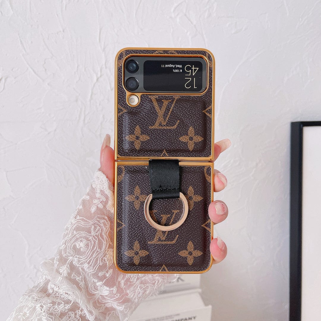 Tunde Store Louis Vuitton Z FlipPhone Cases with Ring Holder