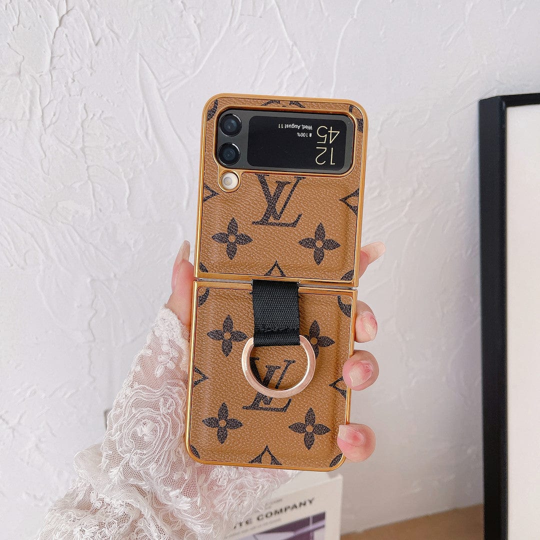 Tunde Store Louis Vuitton Z FlipPhone Cases with Ring Holder