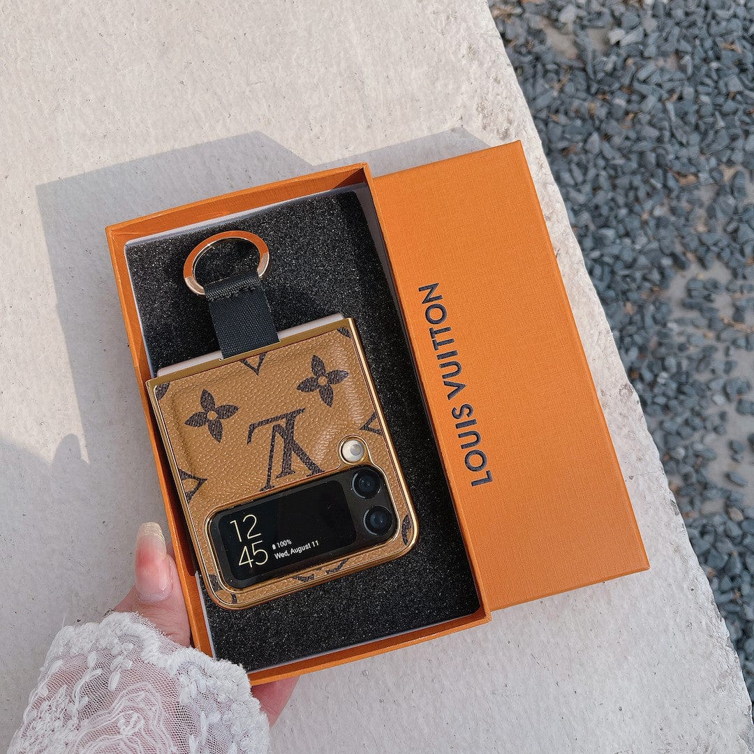 Tunde Store Louis Vuitton Z FlipPhone Cases with Ring Holder