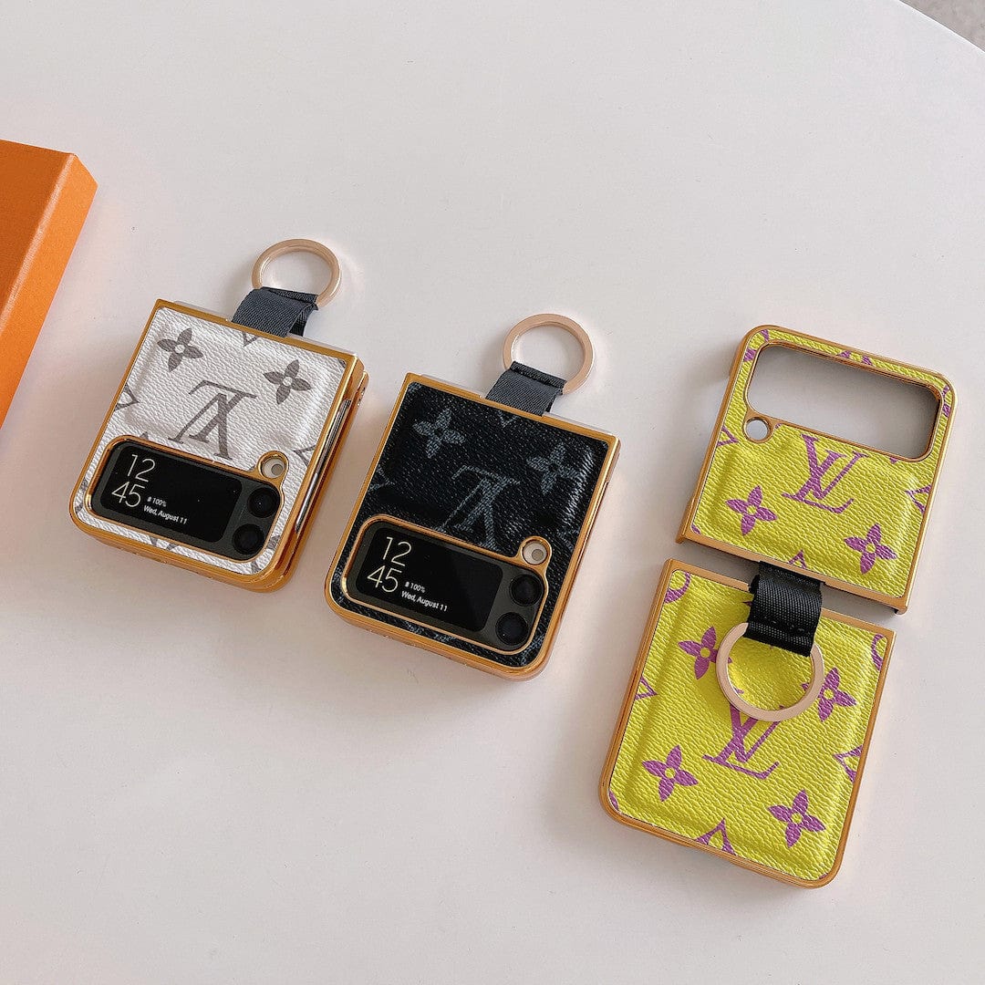 Tunde Store Louis Vuitton Z FlipPhone Cases with Ring Holder