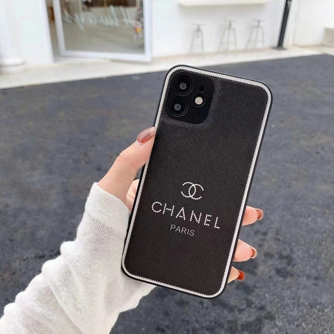 Tunde Store Luxurious Chanel Leather Phone Case For Huawei Pro / Mate