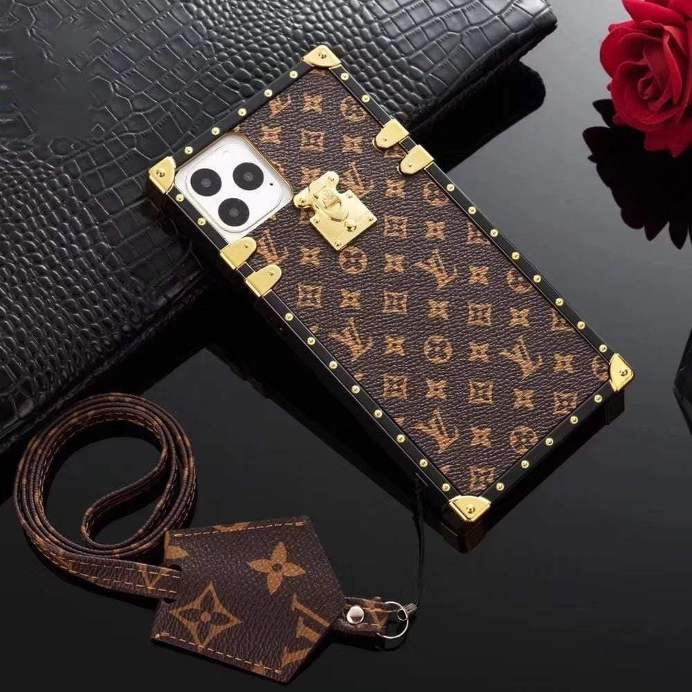 Tunde Store Luxurious Louis Vuitton Monogram Phone Cases For Iphone 12 - iPhone 15