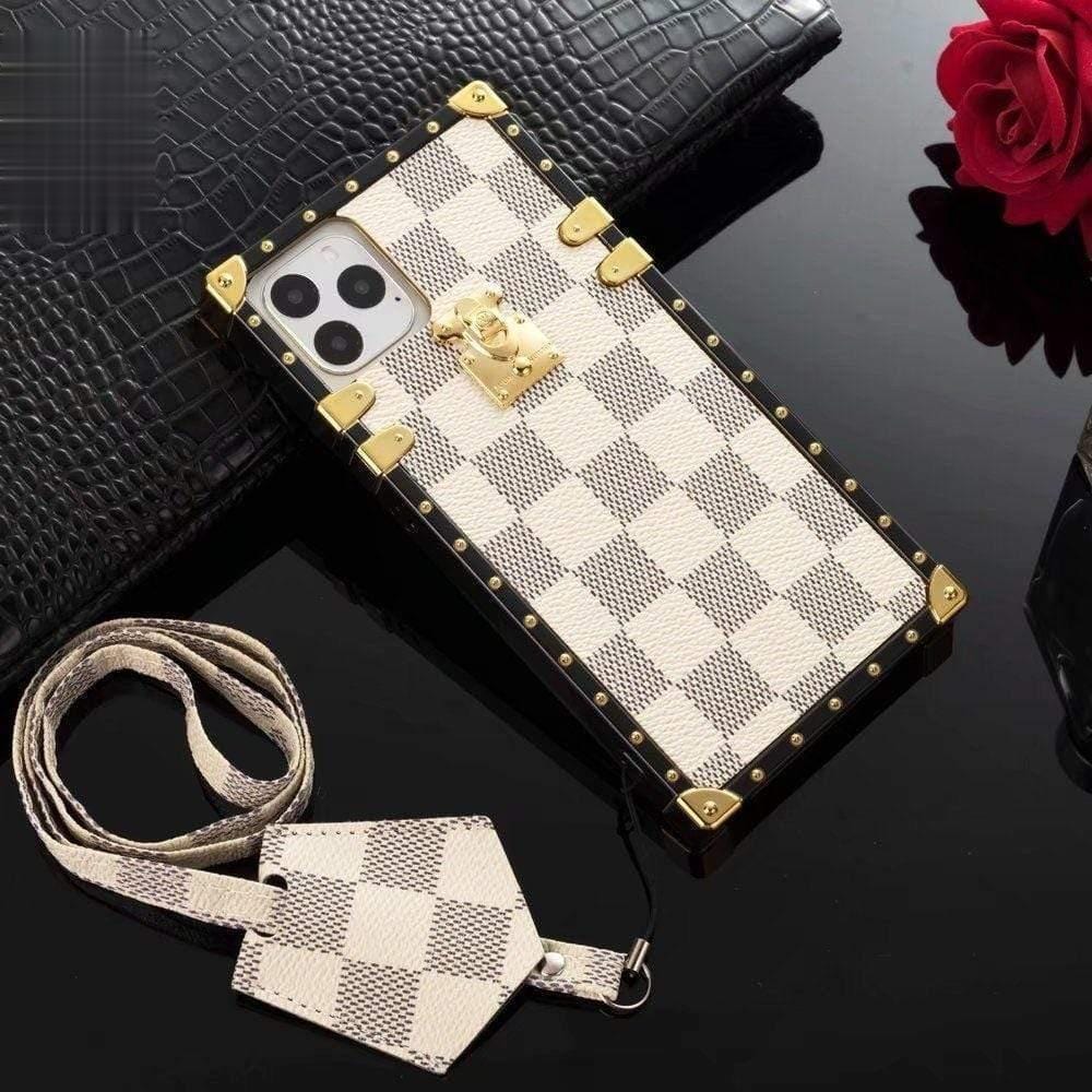 Tunde Store Luxurious Louis Vuitton Monogram Phone Cases For Iphone 12 - iPhone 15