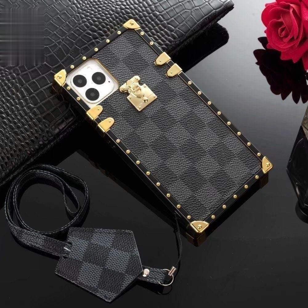 Tunde Store Luxurious Louis Vuitton Monogram Phone Cases For Iphone 12 - iPhone 15