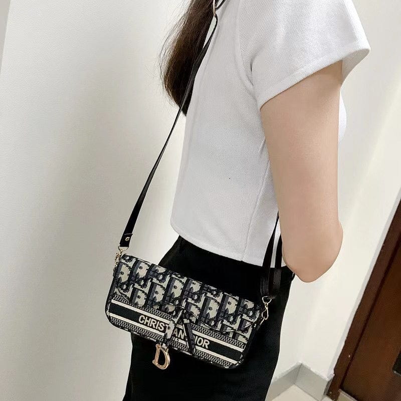 Tunde Store Luxury CD Leather Phone Bag For Mobile Phones
