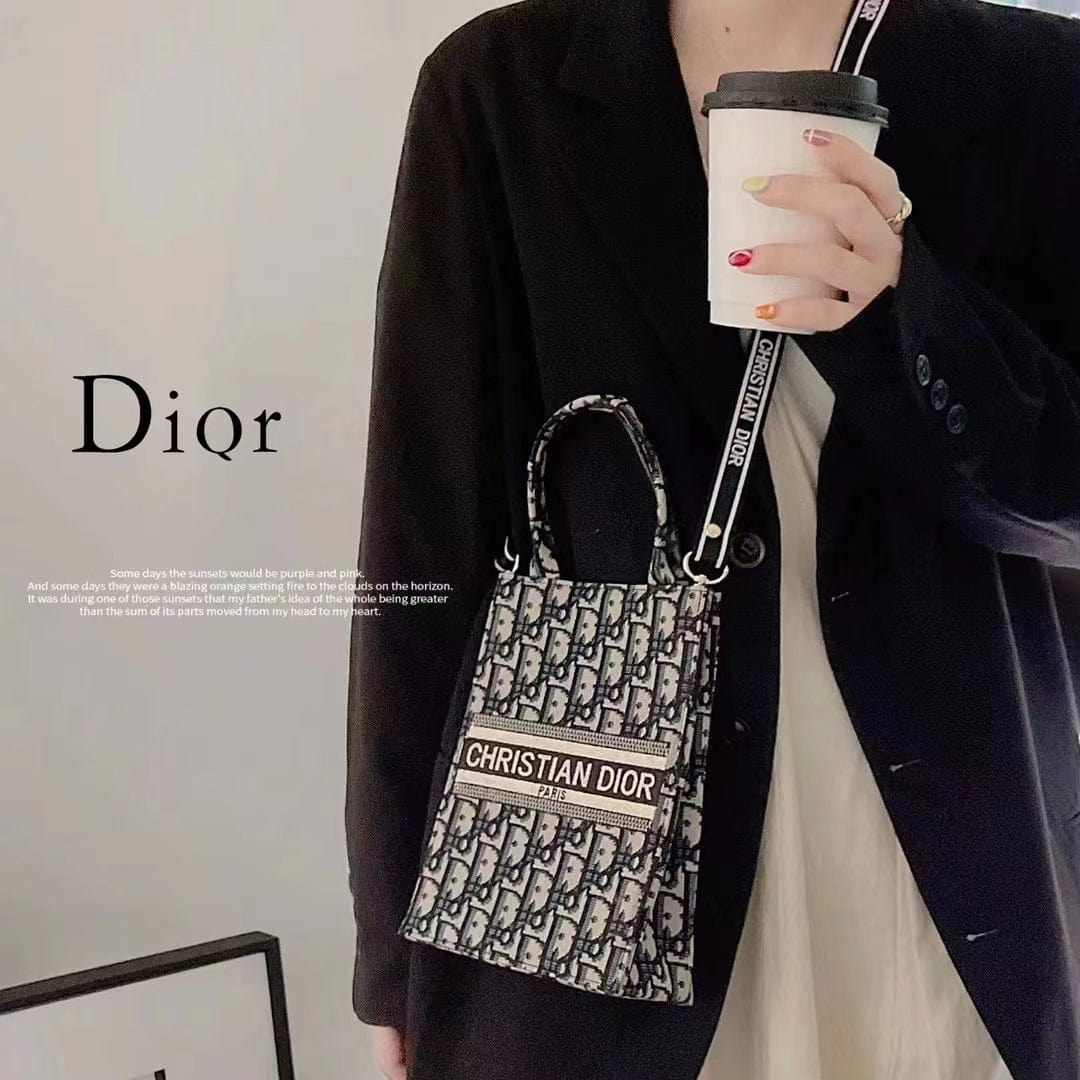 Tunde Store Luxury CD Women Phone Bag "Made In Paris"