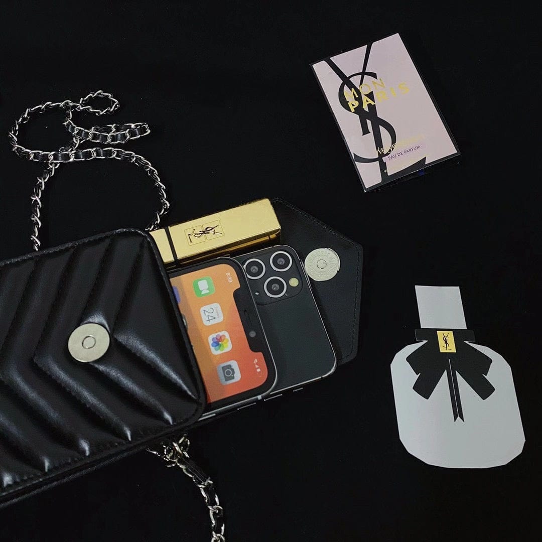 Tunde Store Luxury Ysl Phone Crossbody Bag For All Types Of Mobile Phones