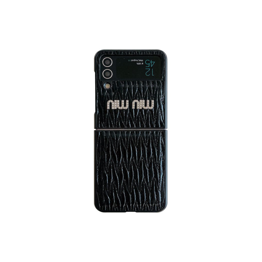 Tunde Store Miu Miu Z Flip/Z Fold Phone Cases | Glamorous Style