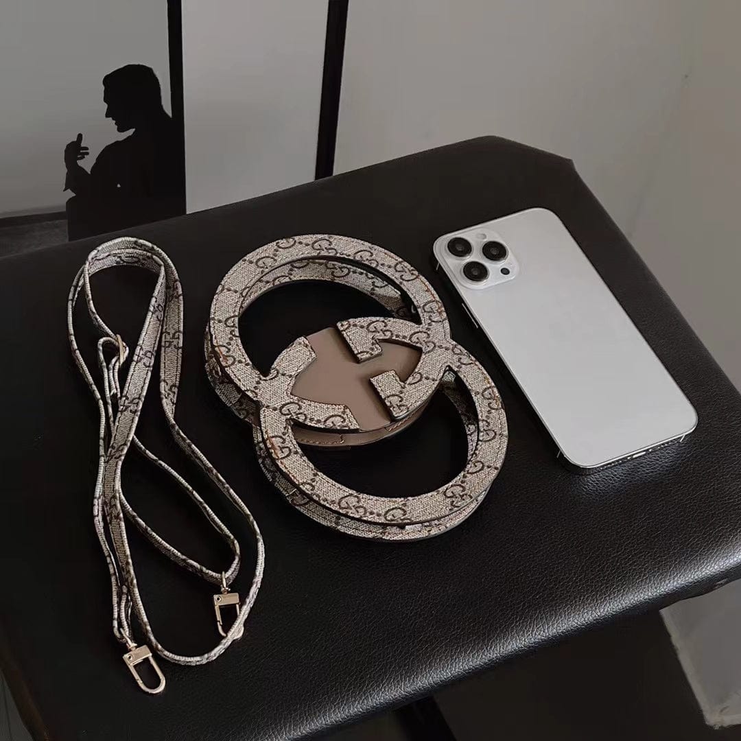 Tunde Store New Luxury Gucci Crossbody Phone Holder Bag/wallet