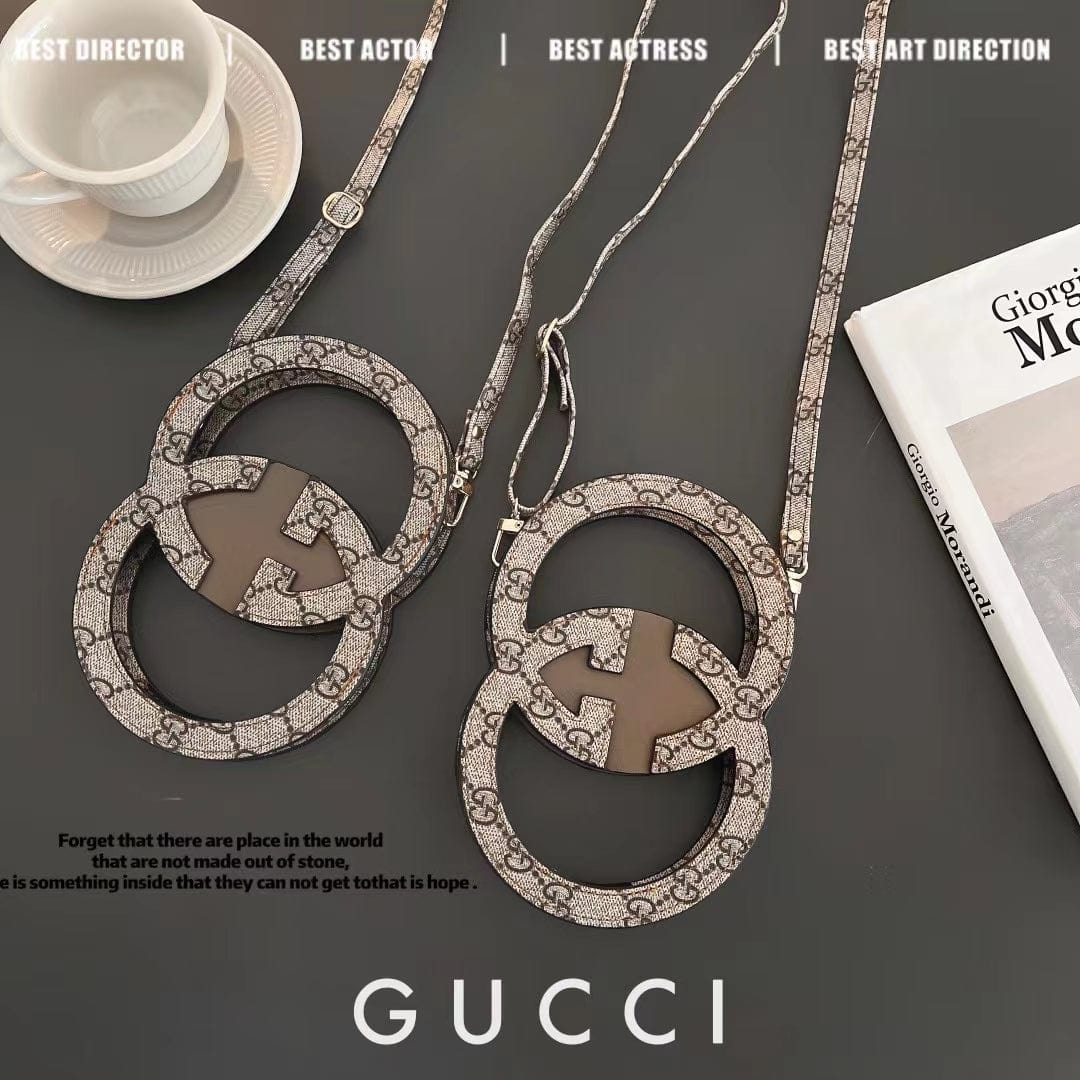 Tunde Store New Luxury Gucci Crossbody Phone Holder Bag/wallet