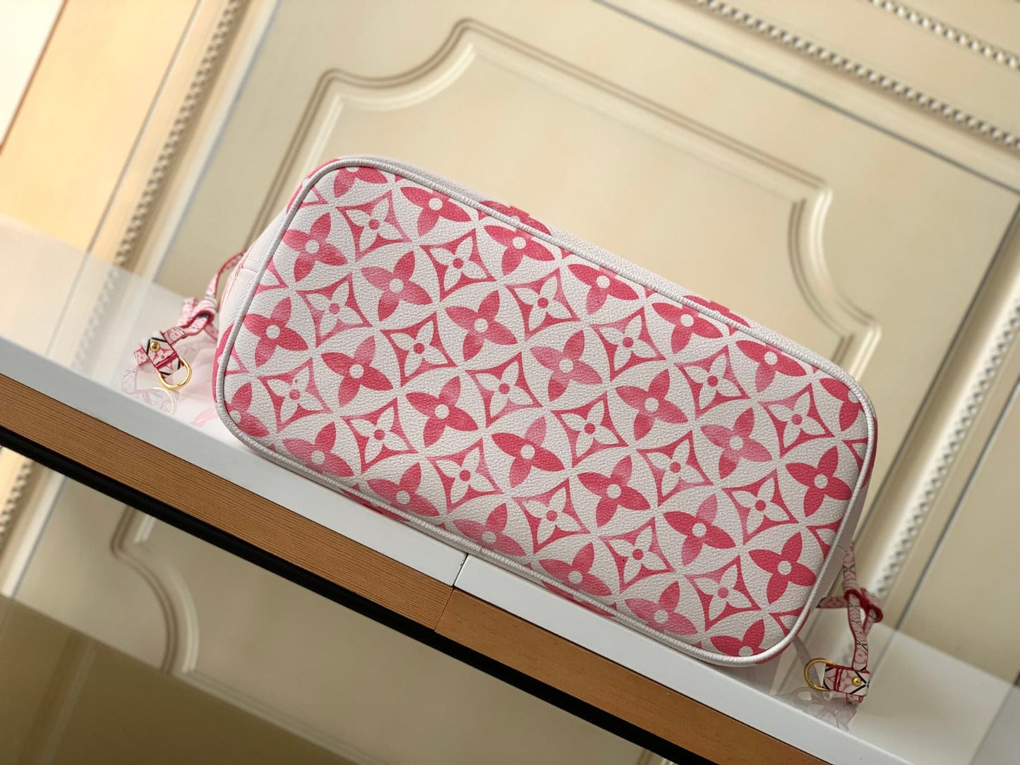Tunde Store Pink Louis Vuitton Leather Handbag