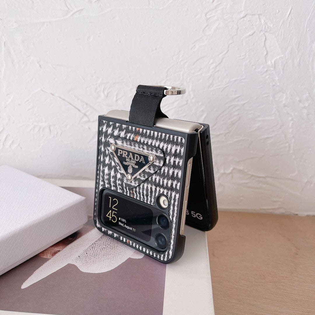 Tunde Store Prada Z Flip/Z Fold Phone Cases with Ring Holder