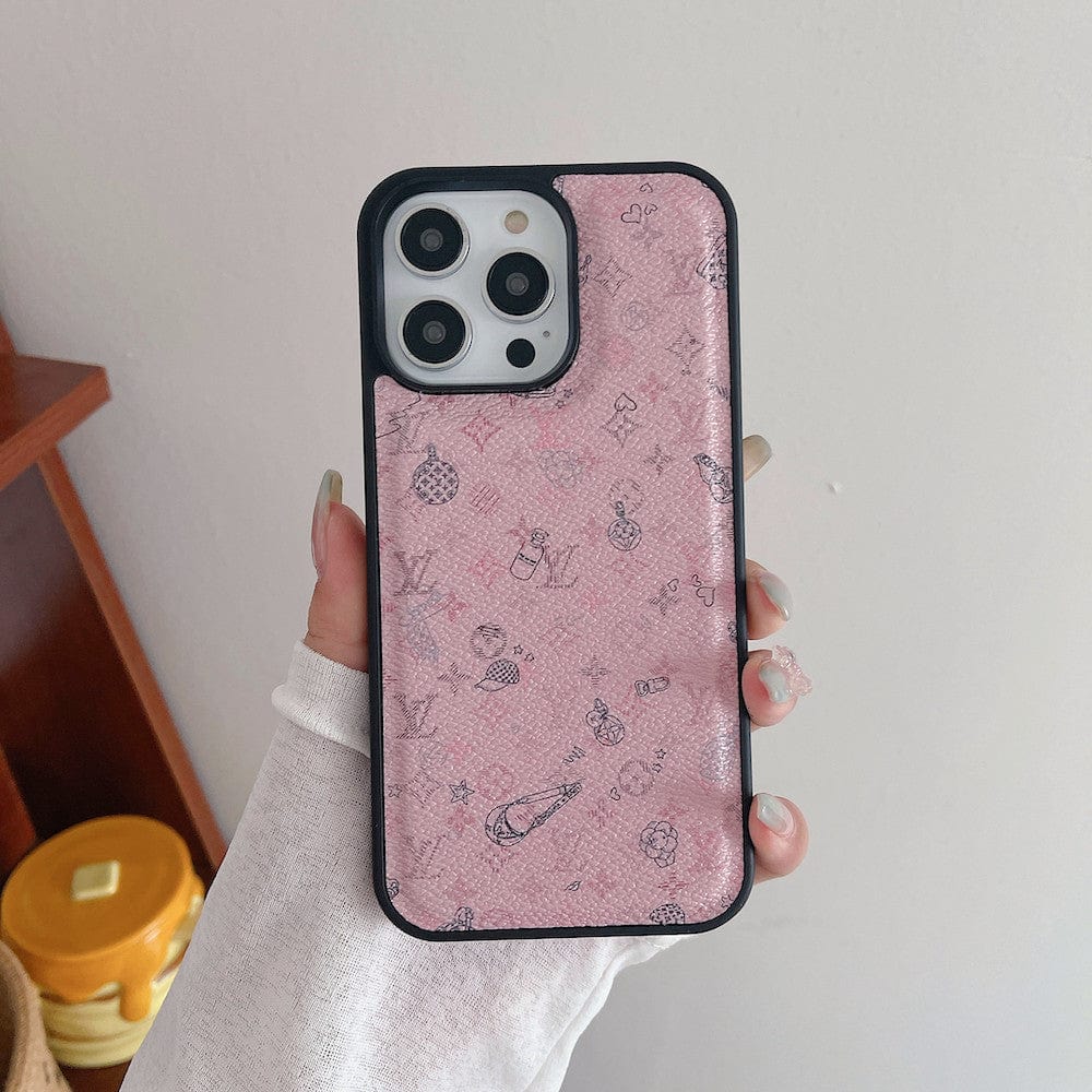 Tunde Store Red and Pink Louis Vuitton iPhone Cases - Perfect Fit for Various iPhone Models