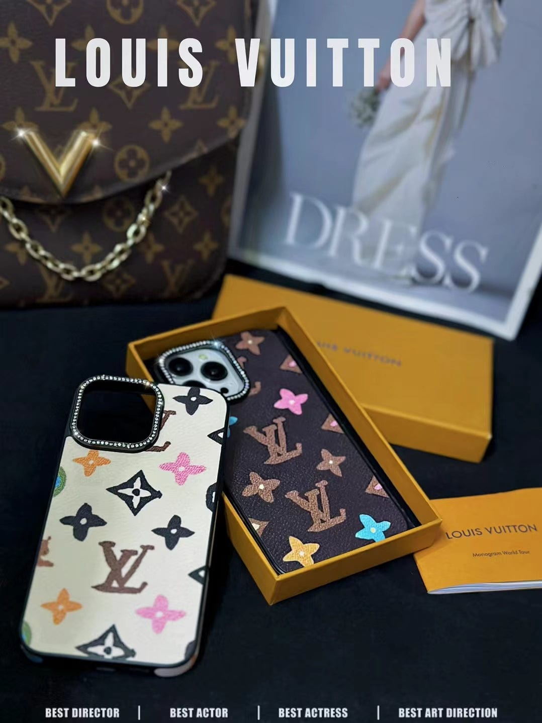 Tunde Store Stylish Louis Vuitton iPhone Case iphone 15, iphone 15Pro, iphone 15Pro Max