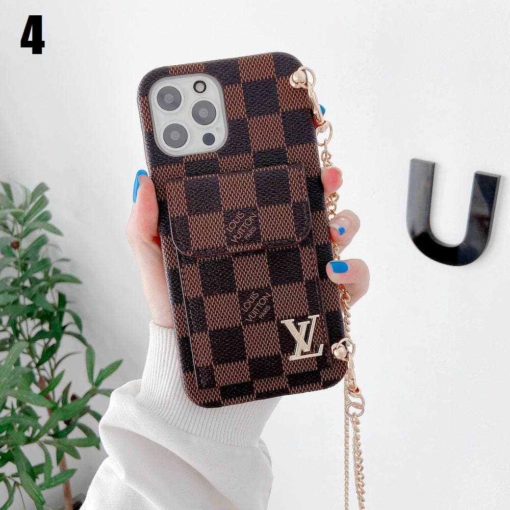 CherifCrochet Back Pocket Louis Vuitton And Gucci Phone Case For Samsung