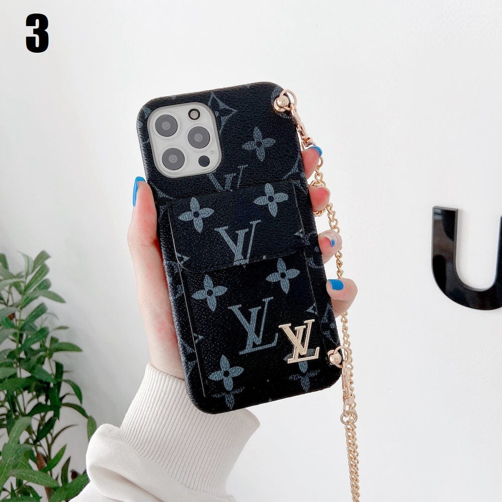 CherifCrochet Back Pocket Louis Vuitton And Gucci Phone Case For Samsung