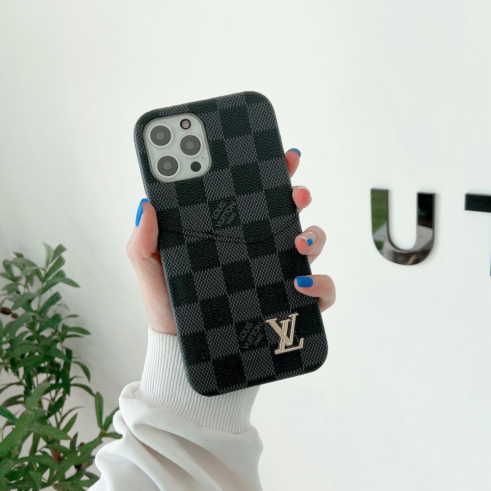 CherifCrochet Card Holder Louis Vuitton And Gucci iPhone 13 Cases