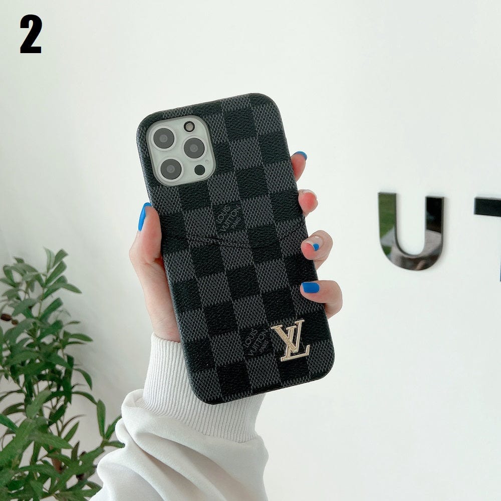 CherifCrochet Card Holder Louis Vuitton And Gucci Phone Case for Samsung