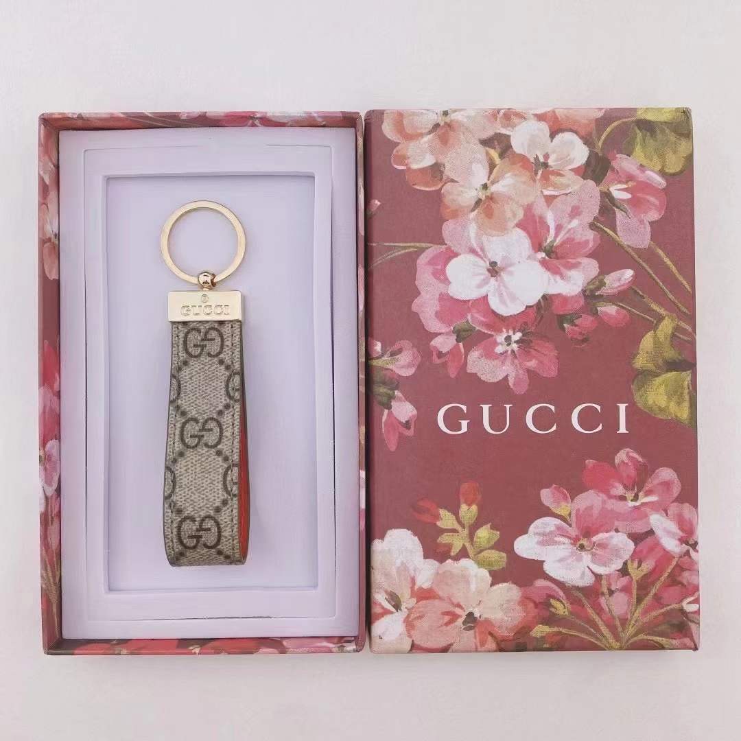 CherifCrochet Classic Gucci Keychains With SiLouis Vuittoner Ring