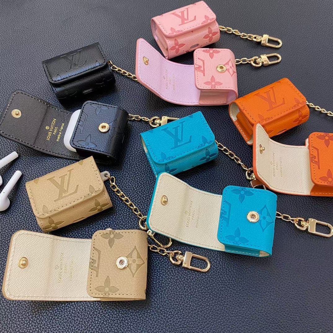 CherifCrochet Colorful Louis Vuitton Airpods Cases for Airpods 1/2 & AirPods Pro & Airpods 3