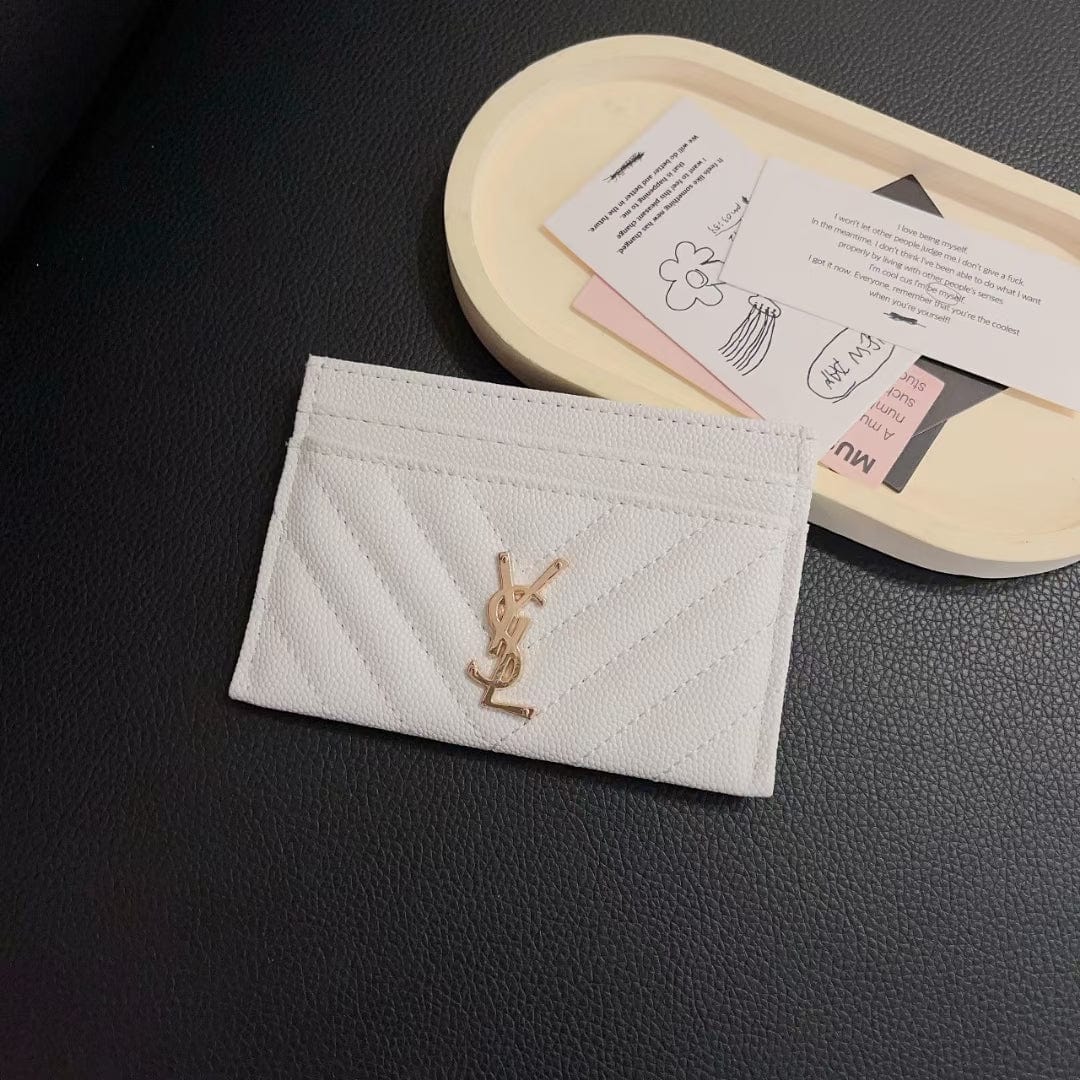 CherifCrochet Fashioned YSL and Gucci Card Holder Wallet