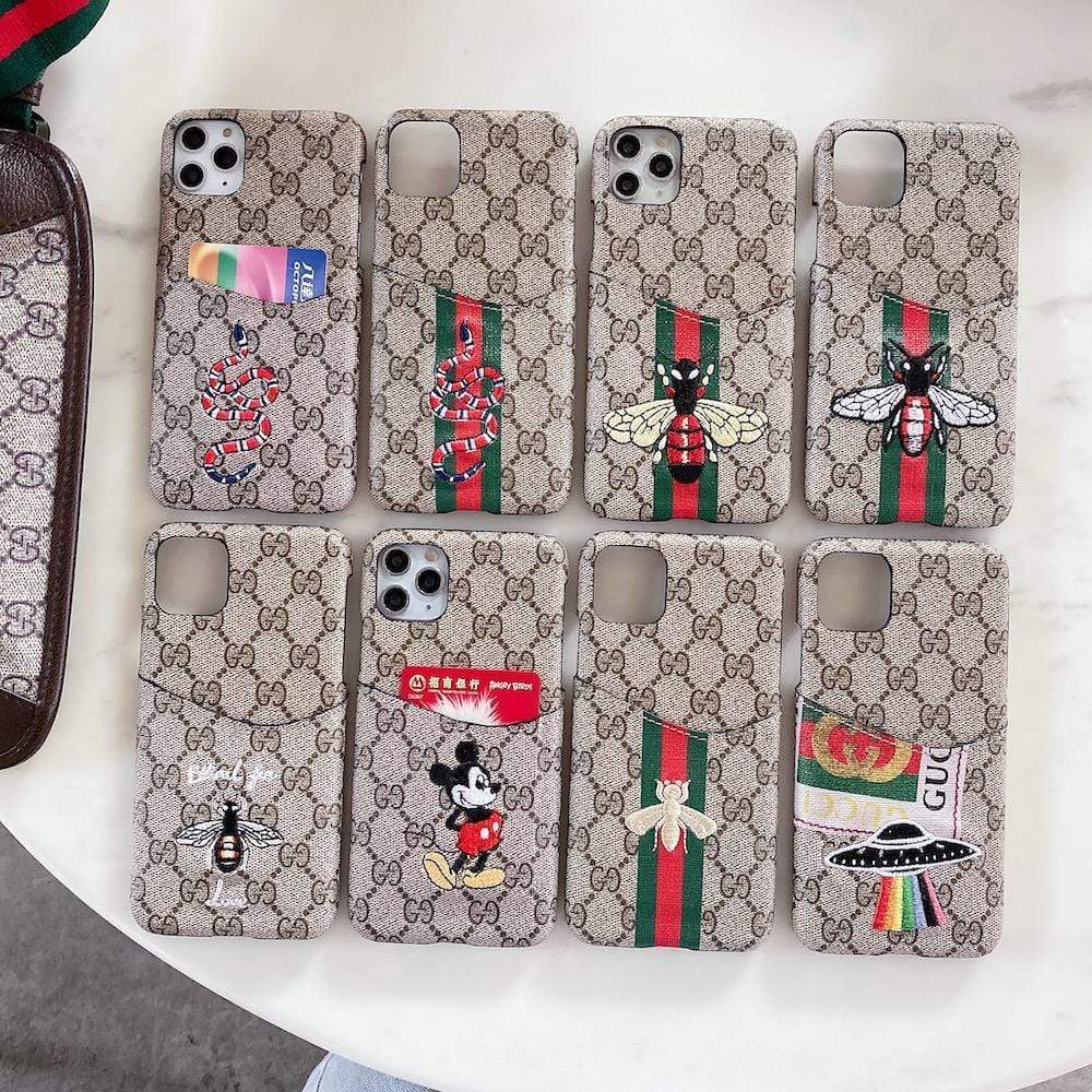 CherifCrochet Gucci Iphone Cases With Card Pockets