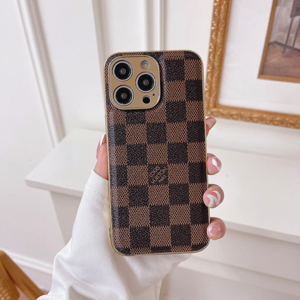 CherifCrochet Iconic Louis Vuitton iPhone Cases - Timeless Luxury for iPhone 11, 12, 13, and 14 Pro Max