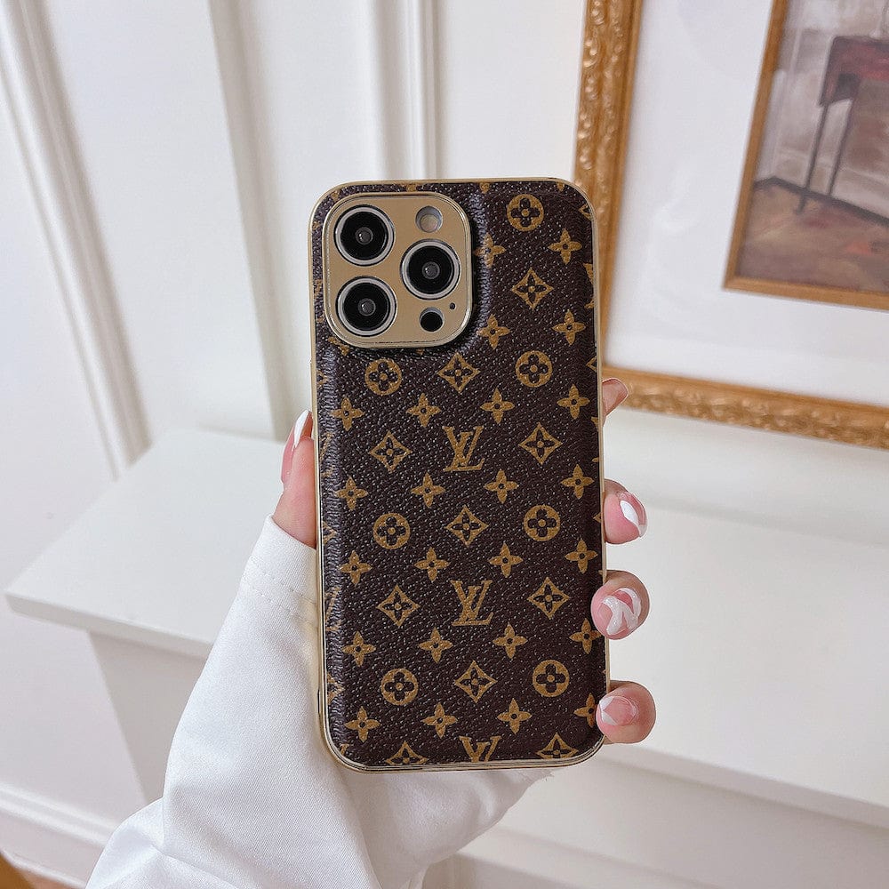 CherifCrochet Iconic Louis Vuitton iPhone Cases - Timeless Luxury for iPhone 11, 12, 13, and 14 Pro Max
