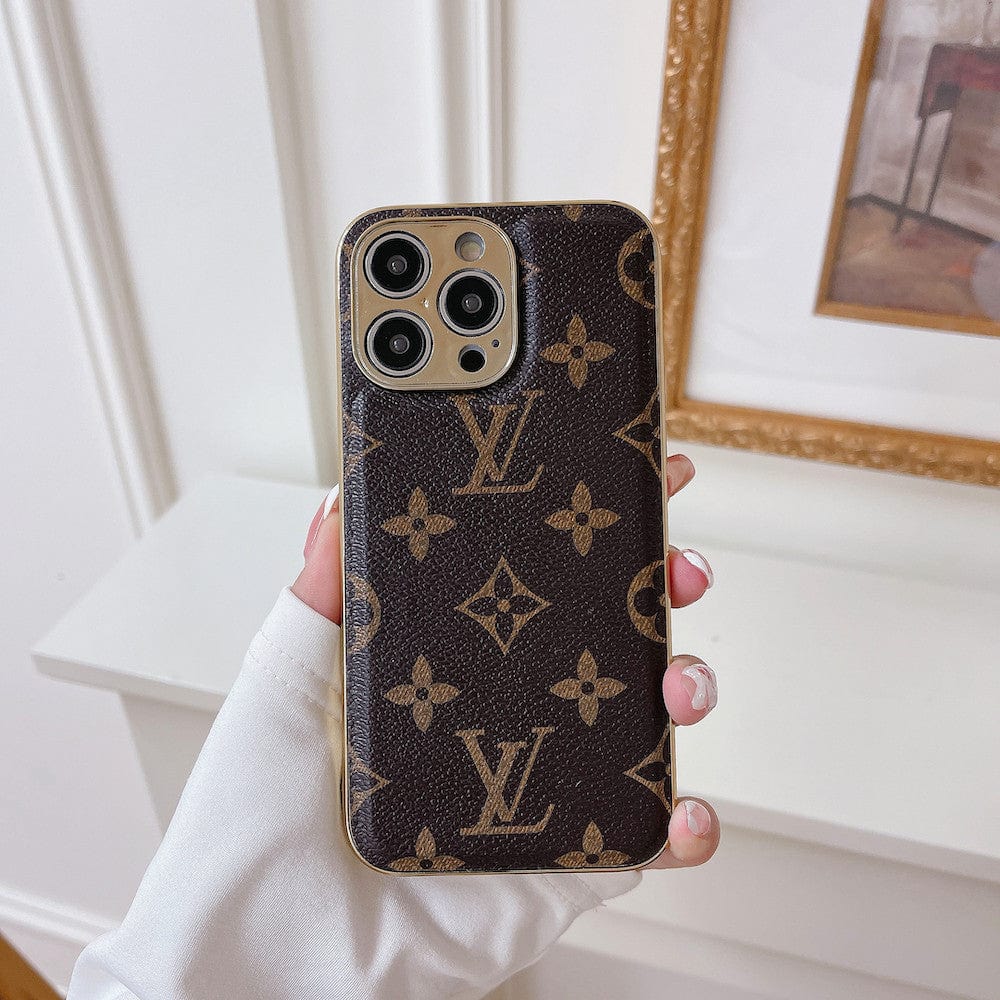 CherifCrochet Iconic Louis Vuitton iPhone Cases - Timeless Luxury for iPhone 11, 12, 13, and 14 Pro Max