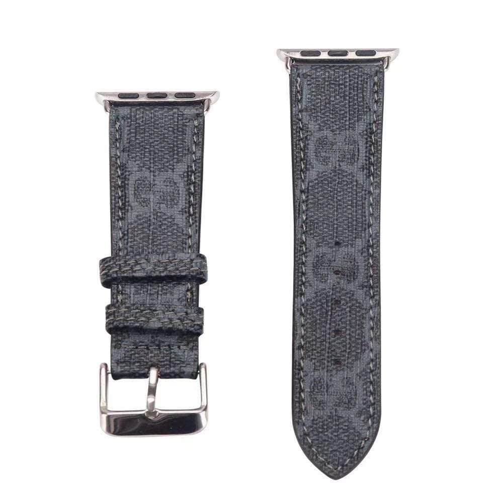 CherifCrochet Leather Gucci Watch Bands/Straps