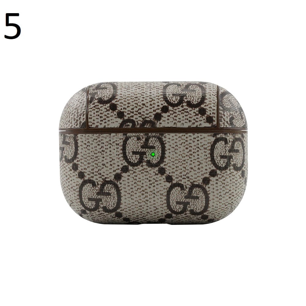 CherifCrochet Leather Louis Vuitton And Gucci Airpods Generation 3 Case