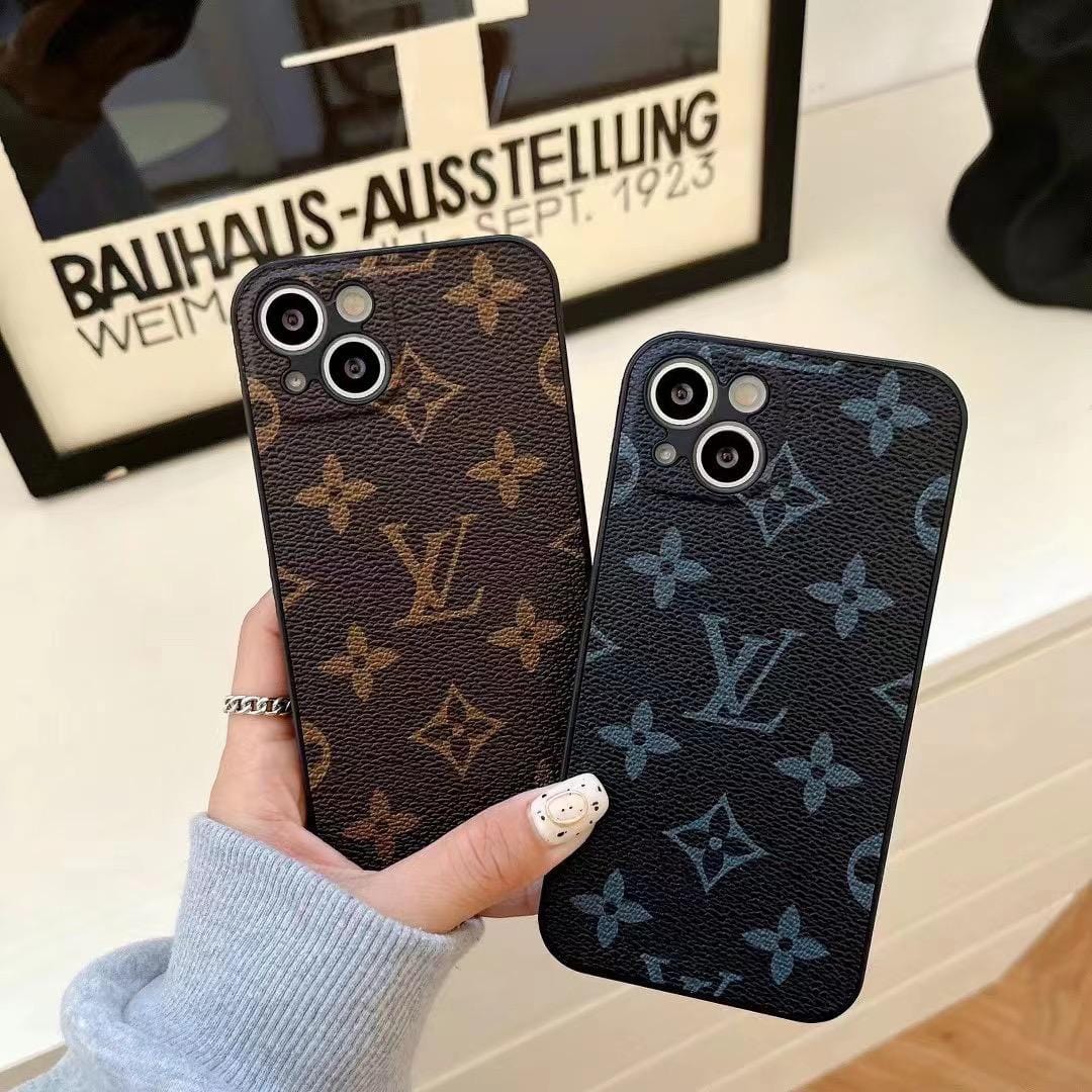 CherifCrochet Louis Vuitton Monogram Leather iPhone Cases - Available for iPhone 11 to iPhone 15