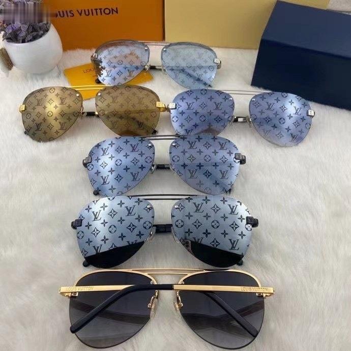 CherifCrochet Luxurious Louis Vuitton Aviator Sunglasses