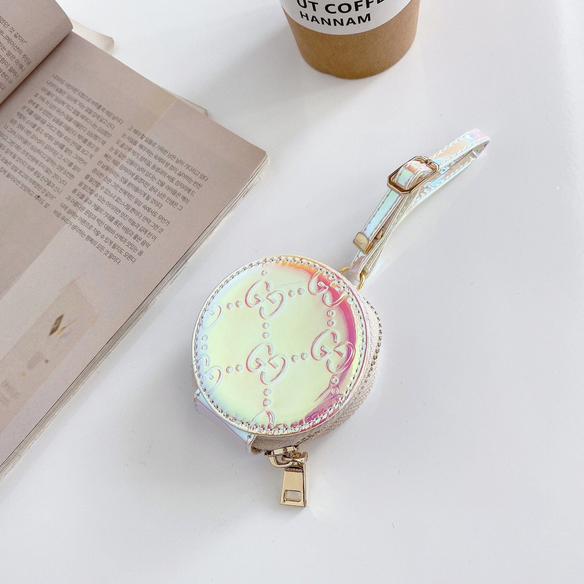 CherifCrochet New Reflective Gucci Airpods Pro Leather Bags
