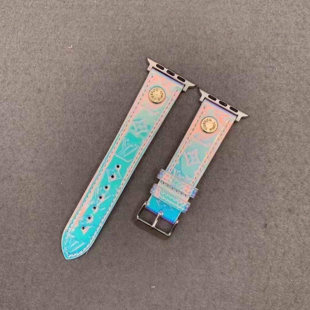 CherifCrochet Smooth Leather Louis Vuitton Watch Band 38/40/41/42/44/45/49 mm