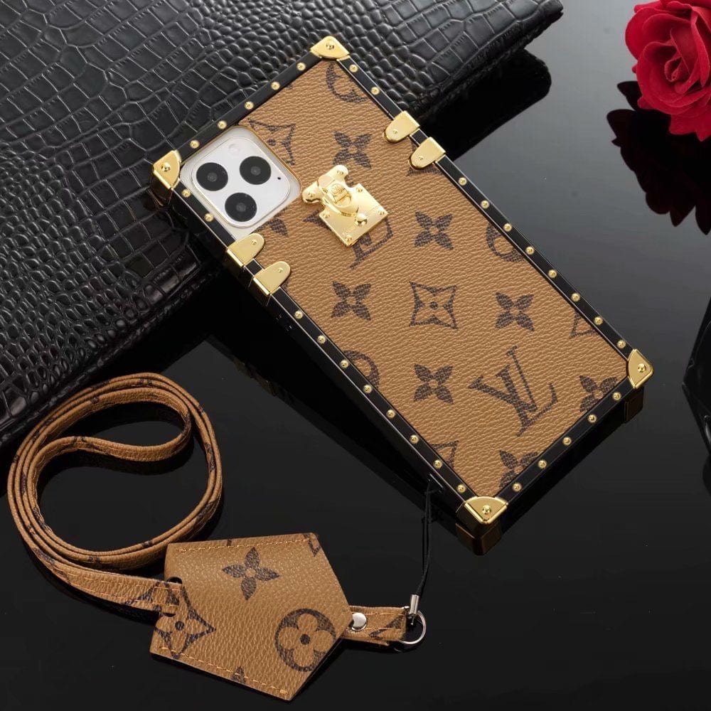 Ibesal Jewelry Louis Vuitton Luxury Case For iPhone