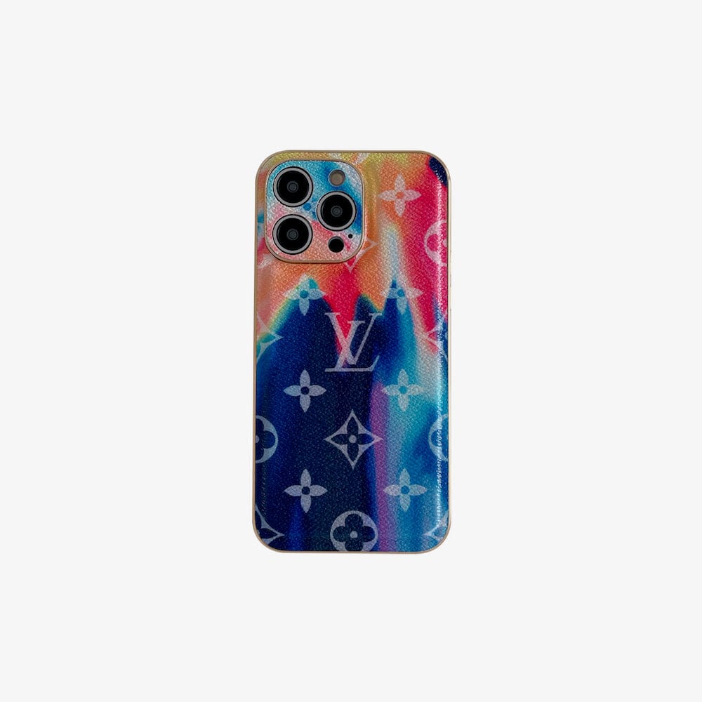 Tunde Store Bleach Rainbow Louis Vuitton Cases for iPhone 11, 12, 13, and 14 Pro Max