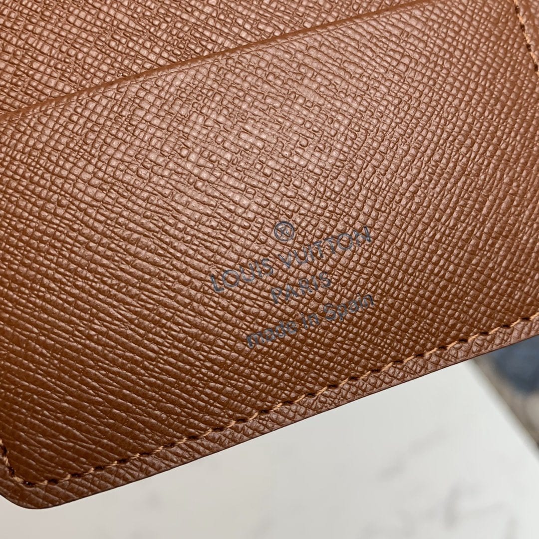 Tunde Store Brown Louis Vuitton Monogram Passport Holder
