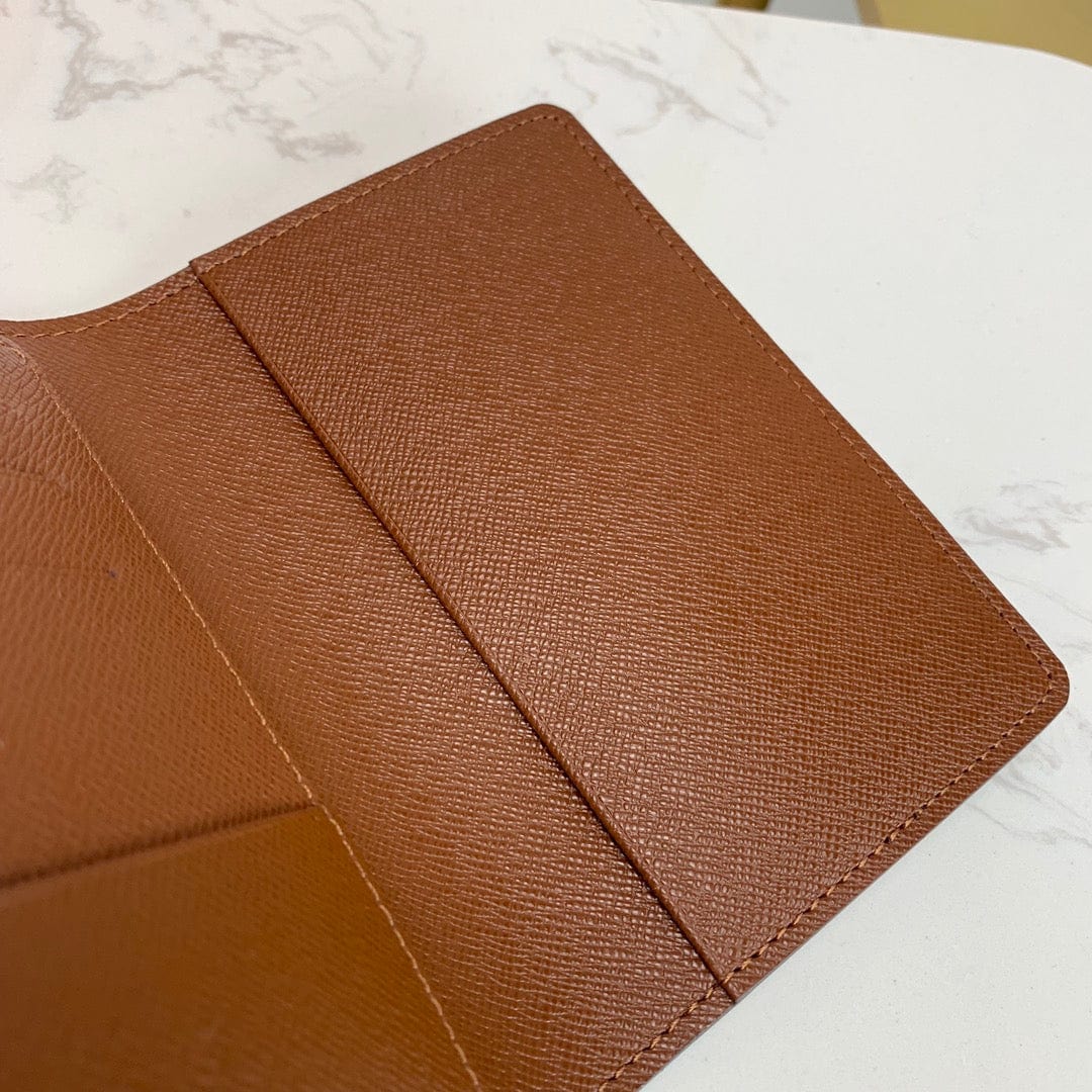 Tunde Store Brown Louis Vuitton Monogram Passport Holder